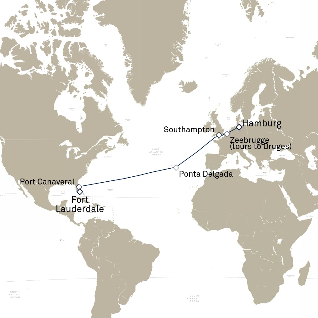 carte Europe du Nord , 18 jours