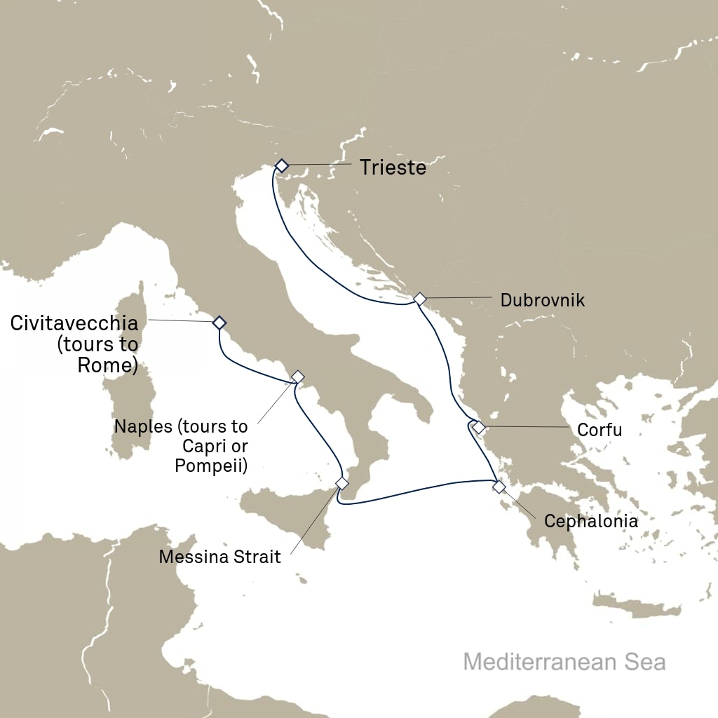 carte Europe du Nord , 19 jours