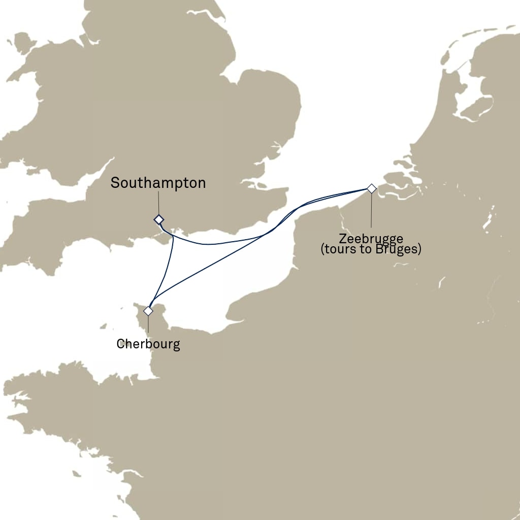 carte Europe du Nord , 8 jours