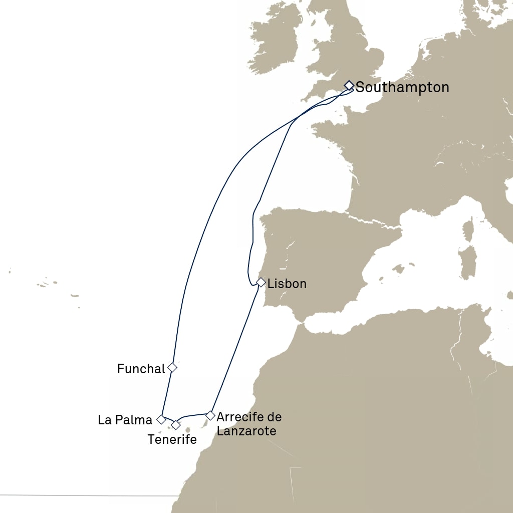 carte Europe du Nord , 13 jours