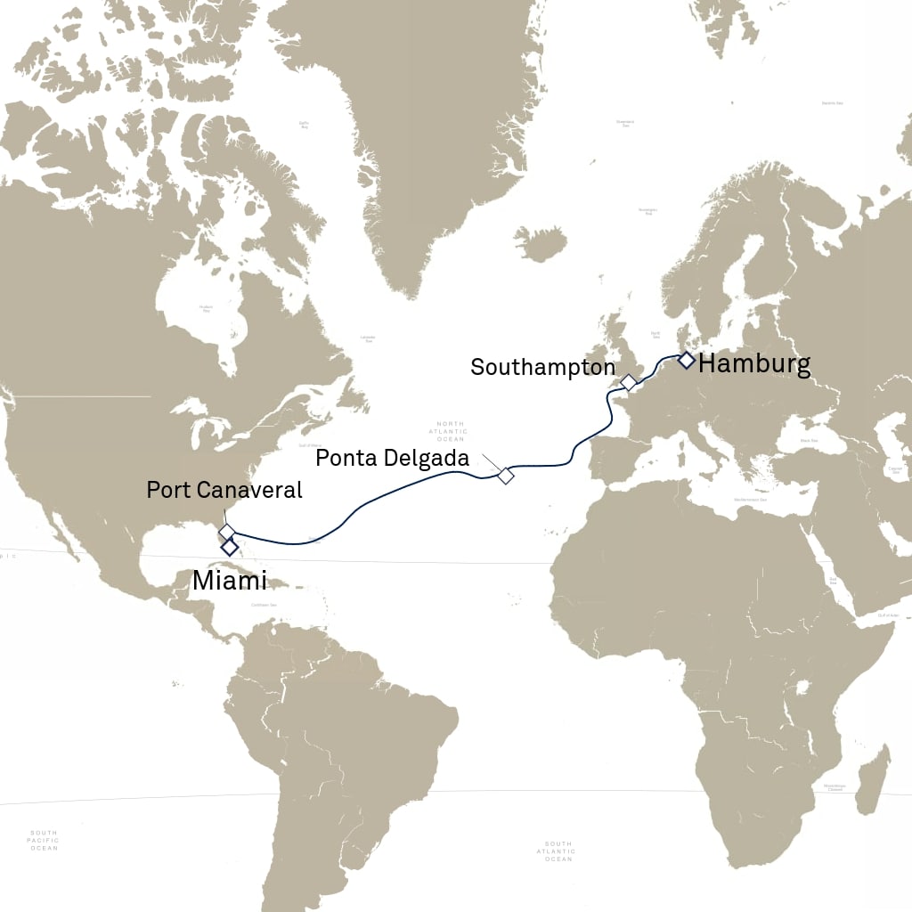 carte Europe du Nord , 15 jours