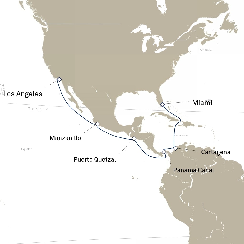 carte Tour du Monde , 15 jours