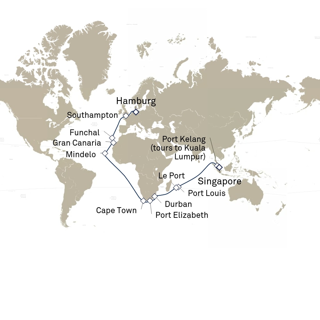 carte Tour du Monde , 39 jours