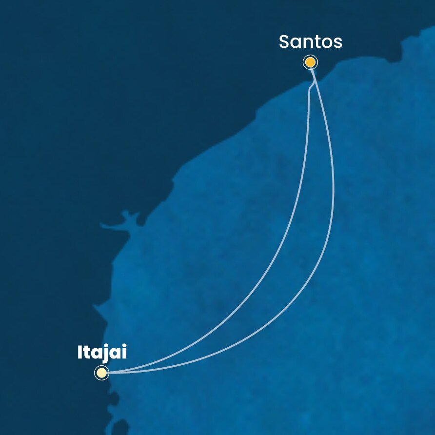 carte Amérique du Sud, 4 jours