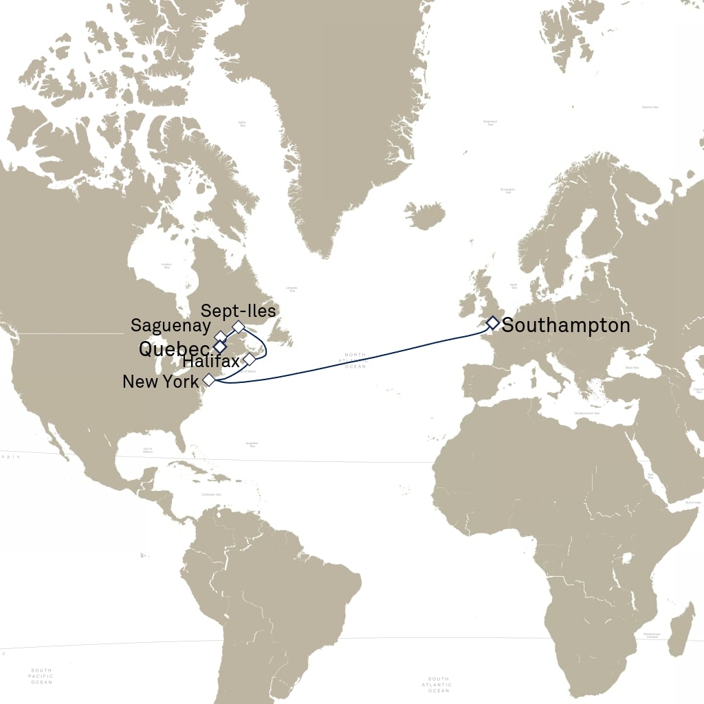 carte Canada, Etats-Unis, Royaume-Uni - 15 jours