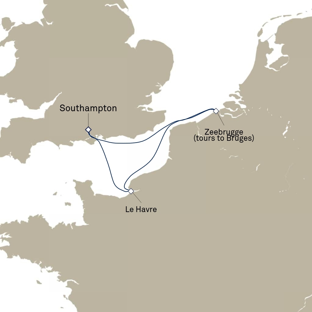 carte Méditerranée , 4 jours