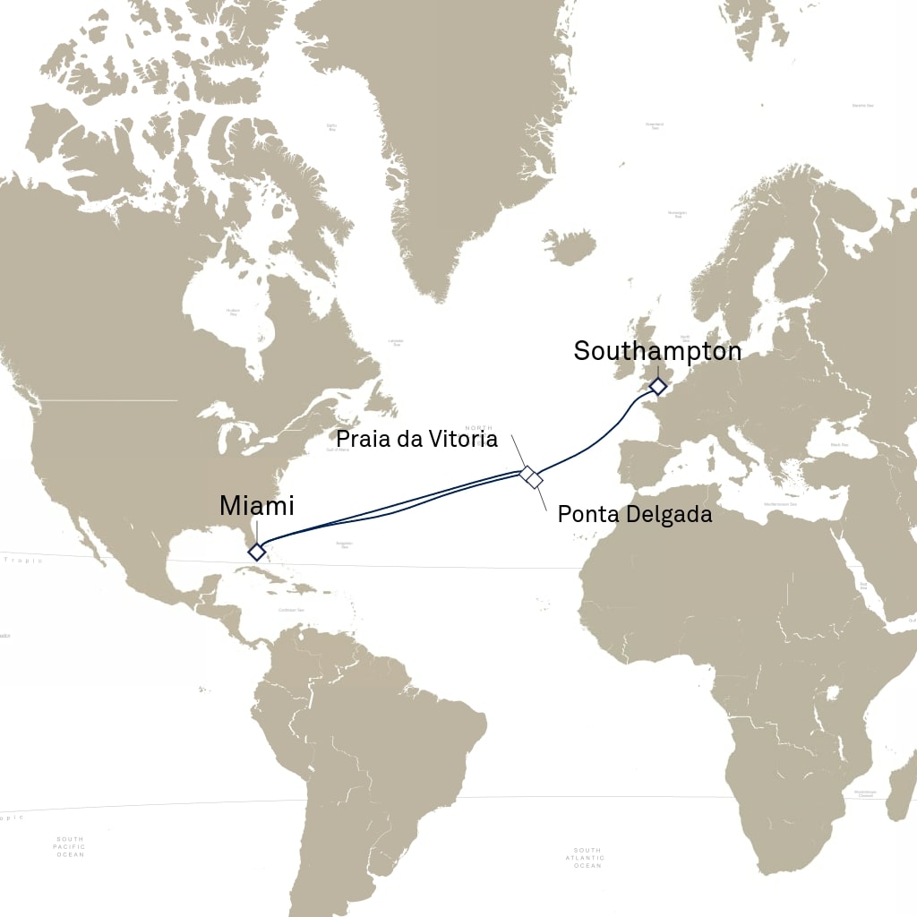 carte Europe du Nord , 13 jours