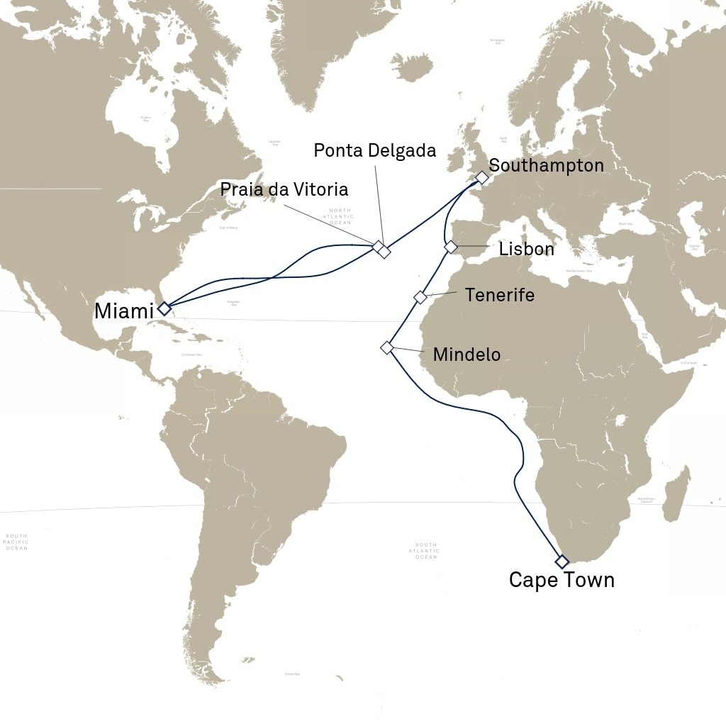 carte Tour du Monde , 30 jours