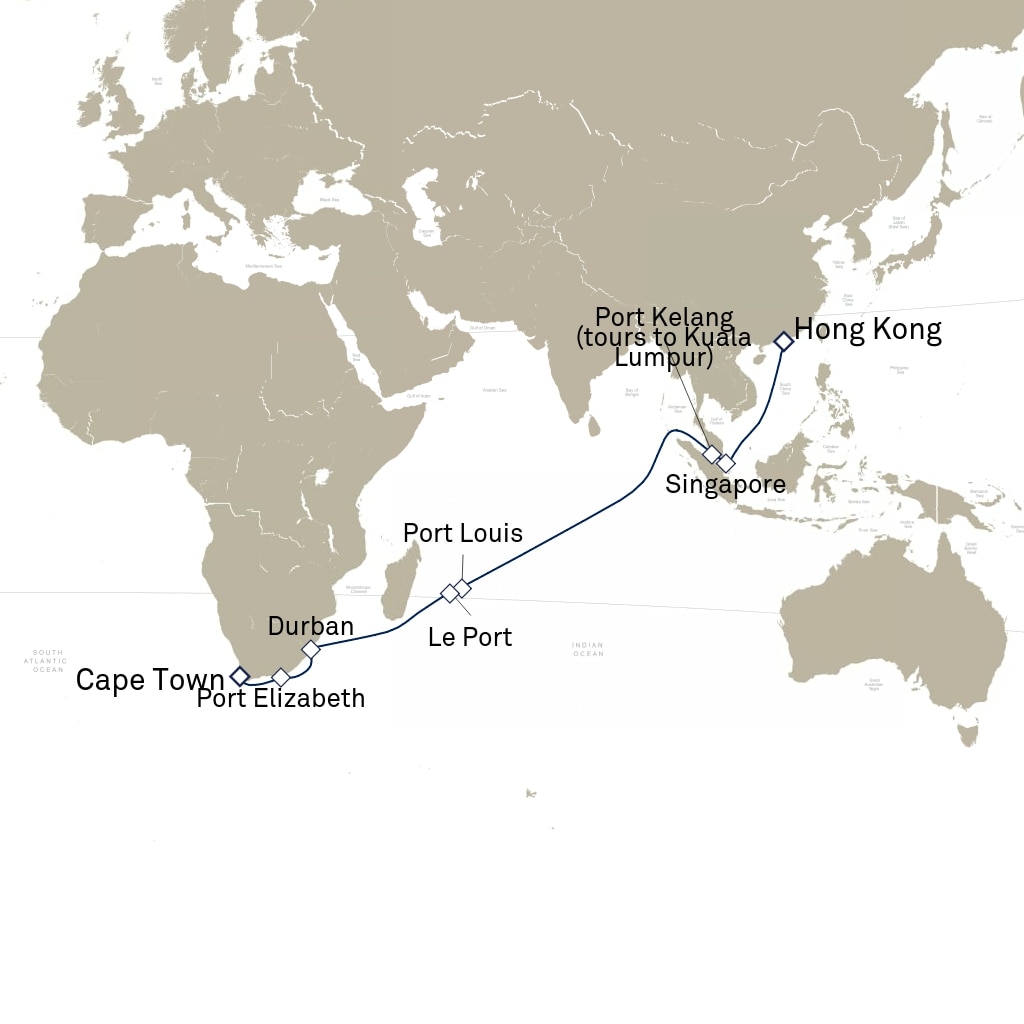 carte Asie , 25 jours