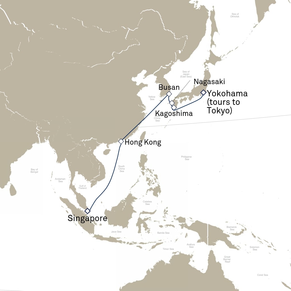 carte Asie , 13 jours