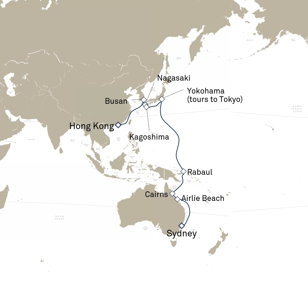 carte Asie , 25 jours