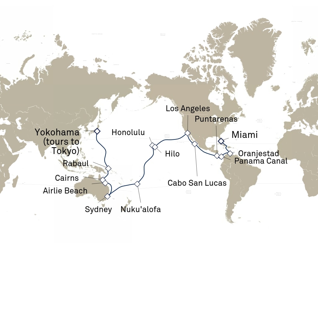 carte Asie , 51 jours