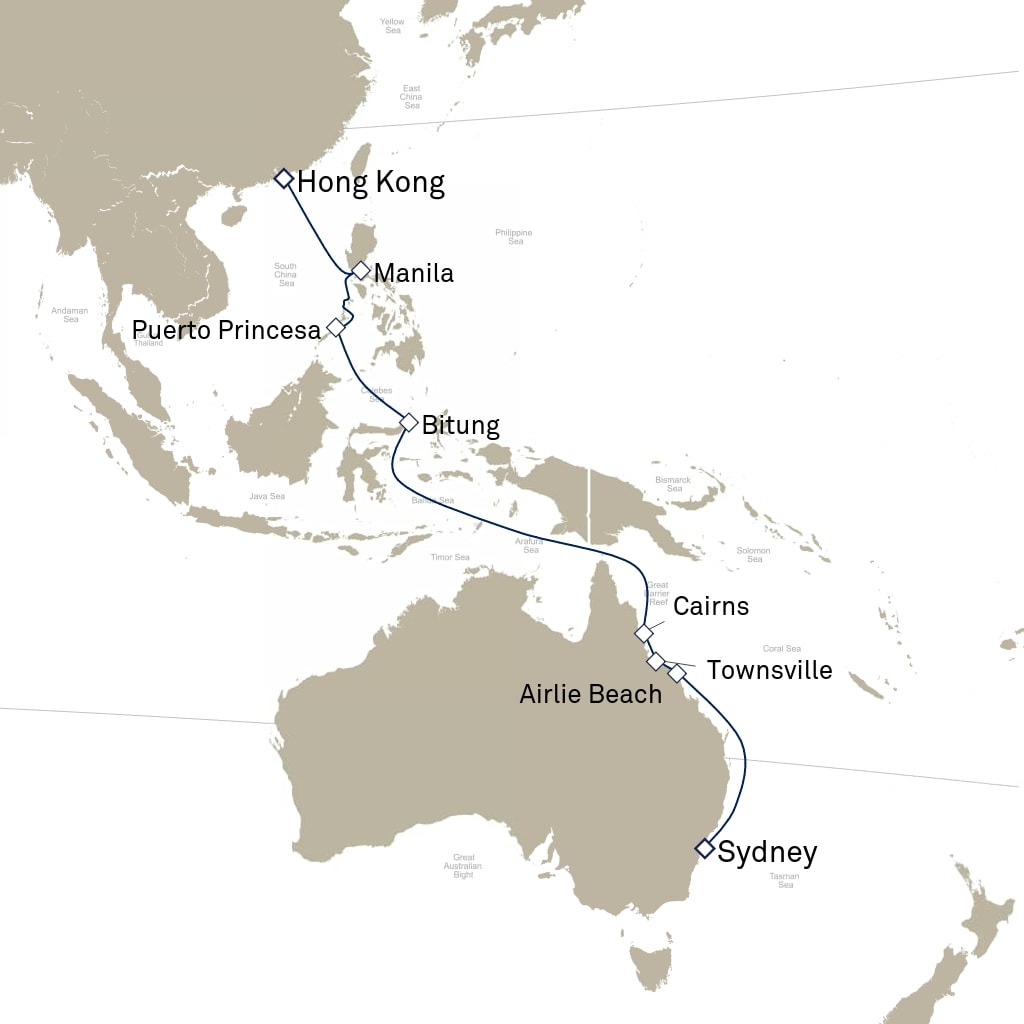 carte Tour du Monde , 19 jours