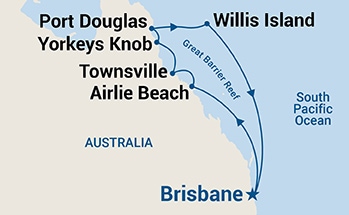 carte Australie, 9 jours