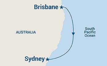 carte Australie, 3 jours