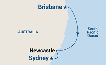 carte Australie, 5 jours
