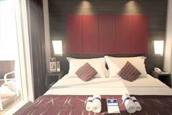 >Cabines balcons