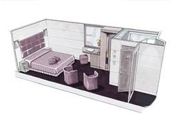 >Cabine intérieure