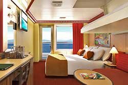 >Cabine avec balcon