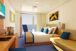 Cabine avec balcon