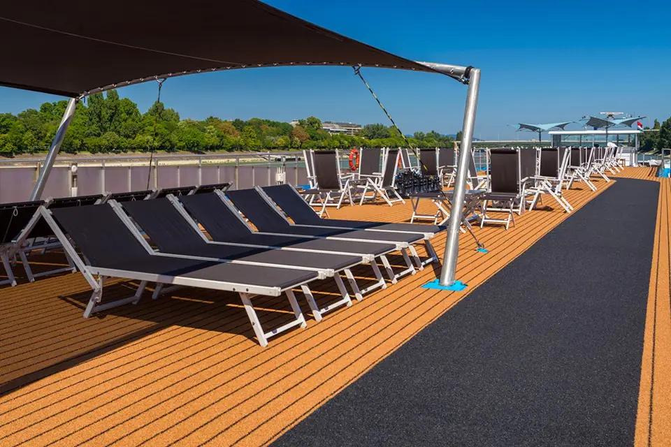 Bain à remous sur le Sun Deck