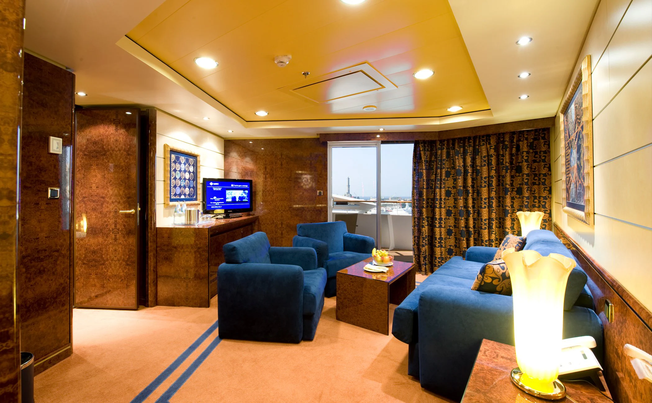 Suite Exécutive & Familiale Yacht Club avec balcon