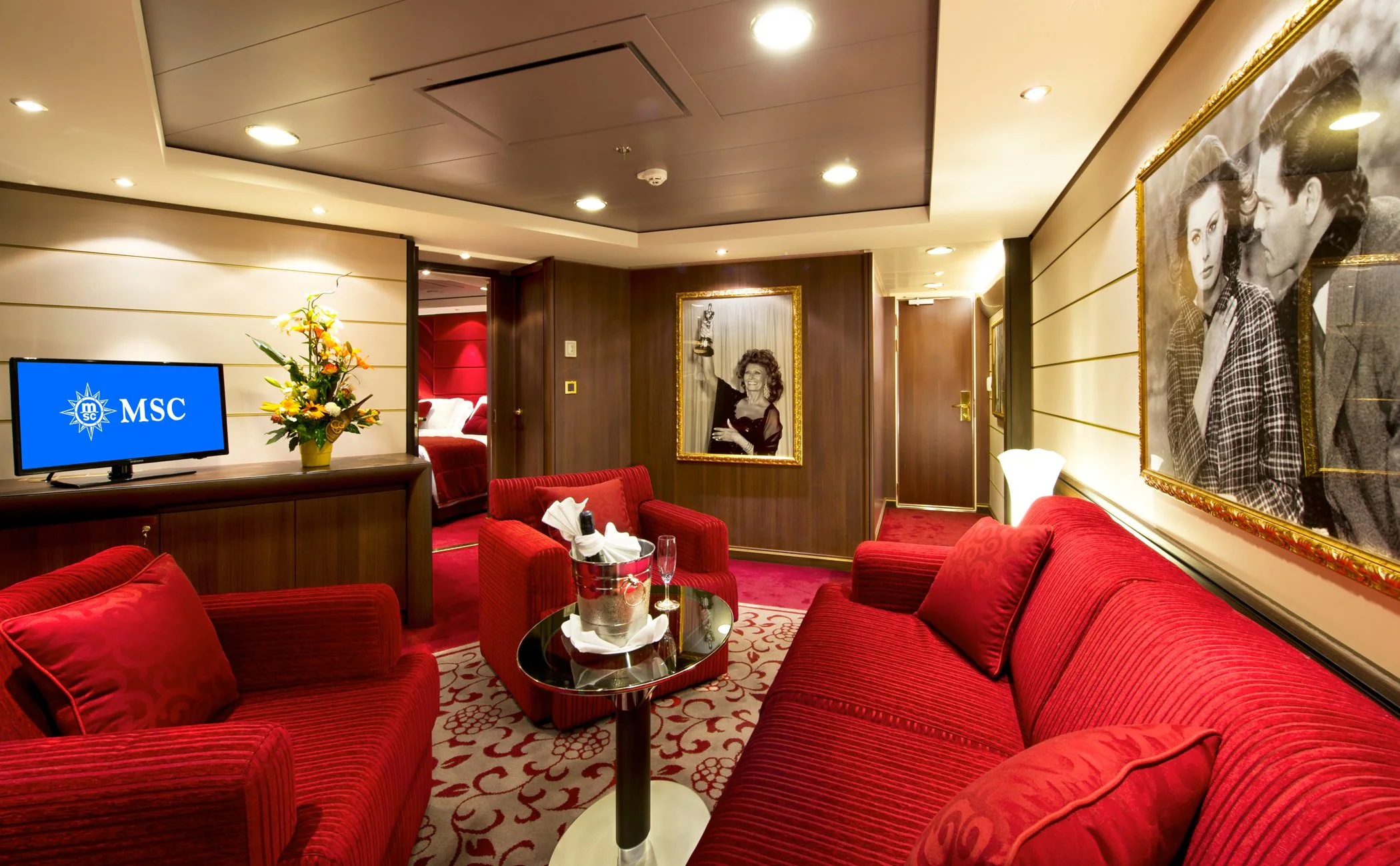 Suite exécutive et familiale yacht club avec balcon