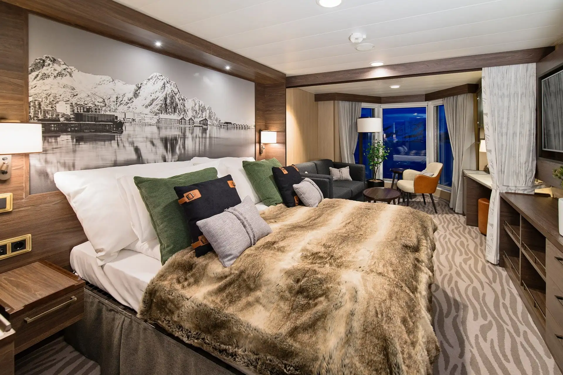 Suite 2 lits - Pont supérieur