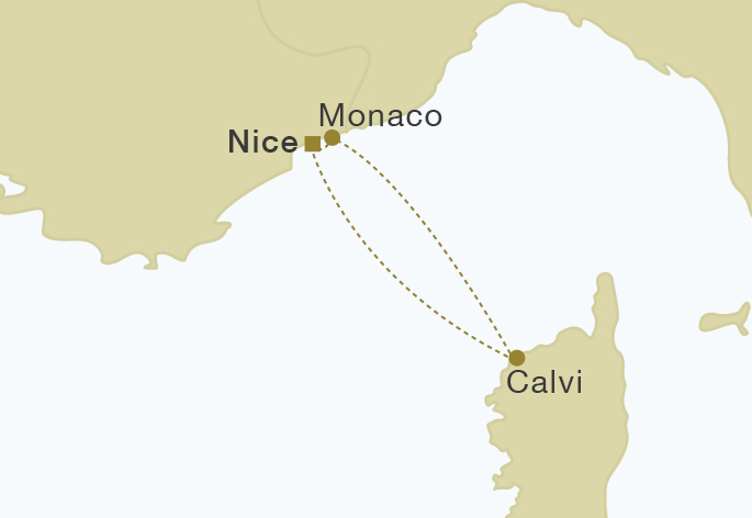 carte Nice à Nice Grand Prix Historique, 4 jours