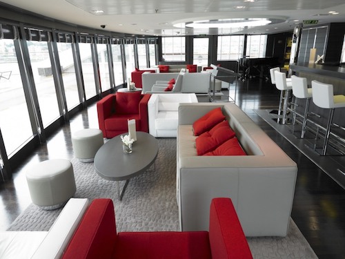 bar lounge panoramique le boréal ponant