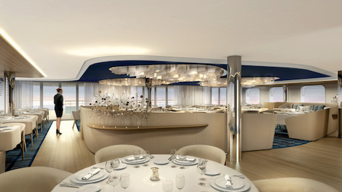 restaurant gastronomique panoramique ponant explorer