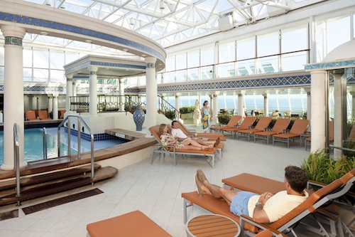 solarium grandeur of the seas royal caribbean