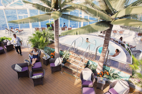 solarium oasis of the seas Royal Caribbean 