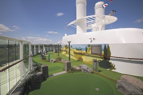 mini golf serenade of the seas rccl