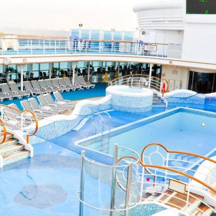 piscine grand princess cruises