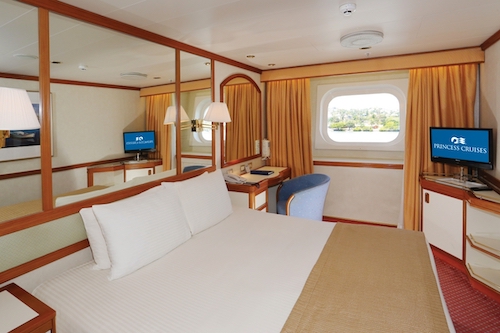 cabine vue mer Sun Princess 