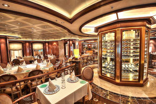 restaurant italien royal princess