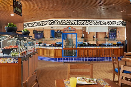 restaurant buffet mexicain carnival sunshine 