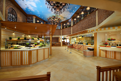 restaurant buffet carnival breeze