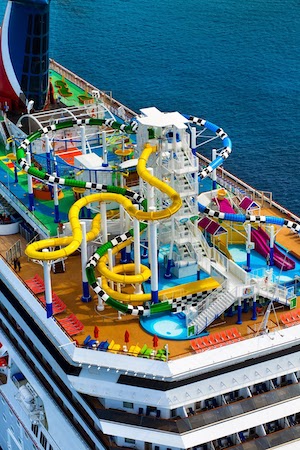 aquapark carnival sunrise