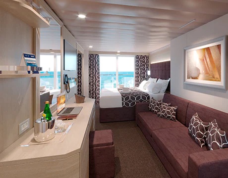 cabine balcon msc world europa