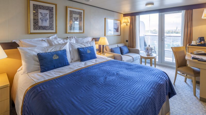 cabine balcon cunard