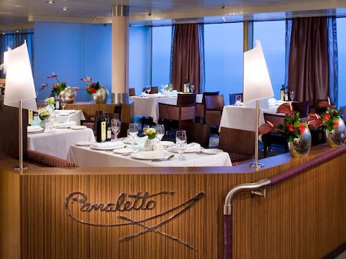 restaurant caneletto holland america line