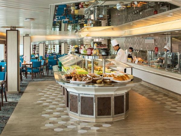 restaurant buffet ms veendam 