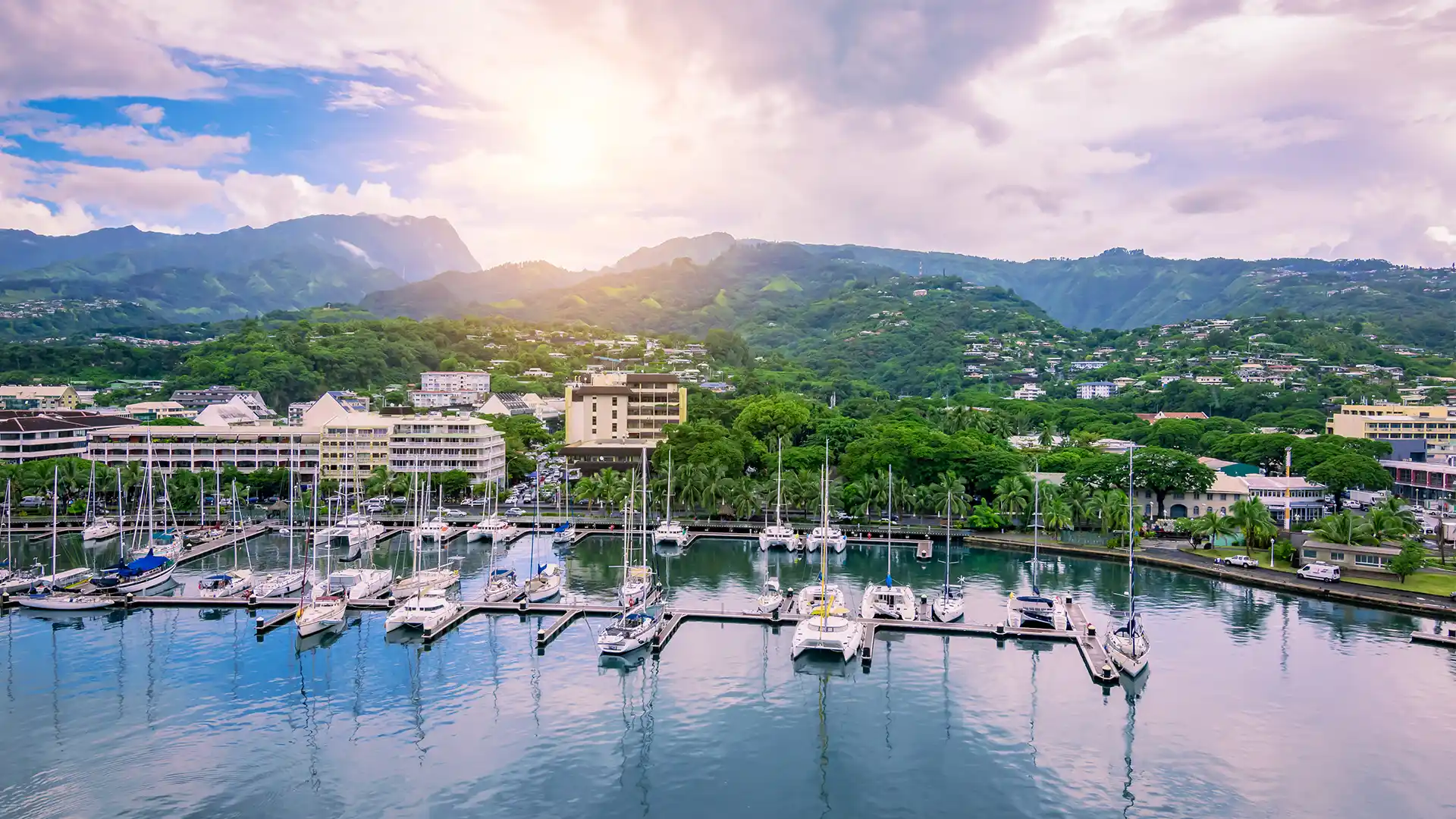 Départ de Tahiti (Papeete)