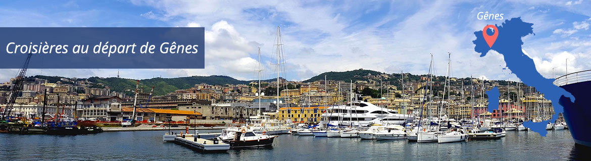 Croisières au départ de Genes